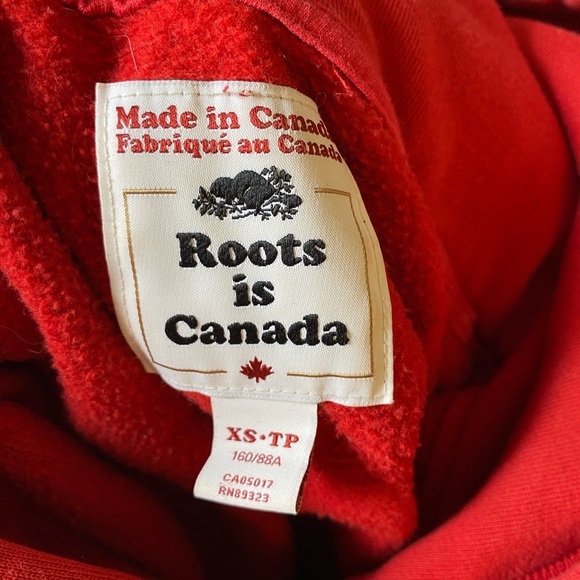 Red Roots hoodie - Picture 3 of 3